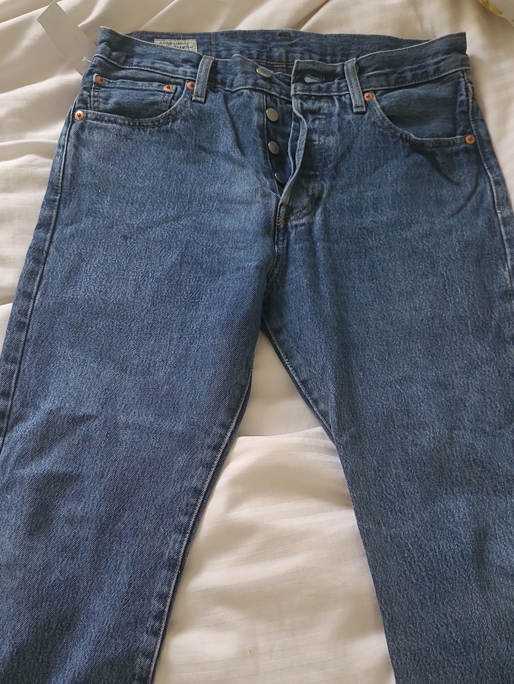 Levi's Men's Dark Blue Straight Jeans